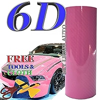 デザインペーパー　処分 Amazon.com: skylightauto 6D Glossy Shinny Carbon Fiber Vinyl